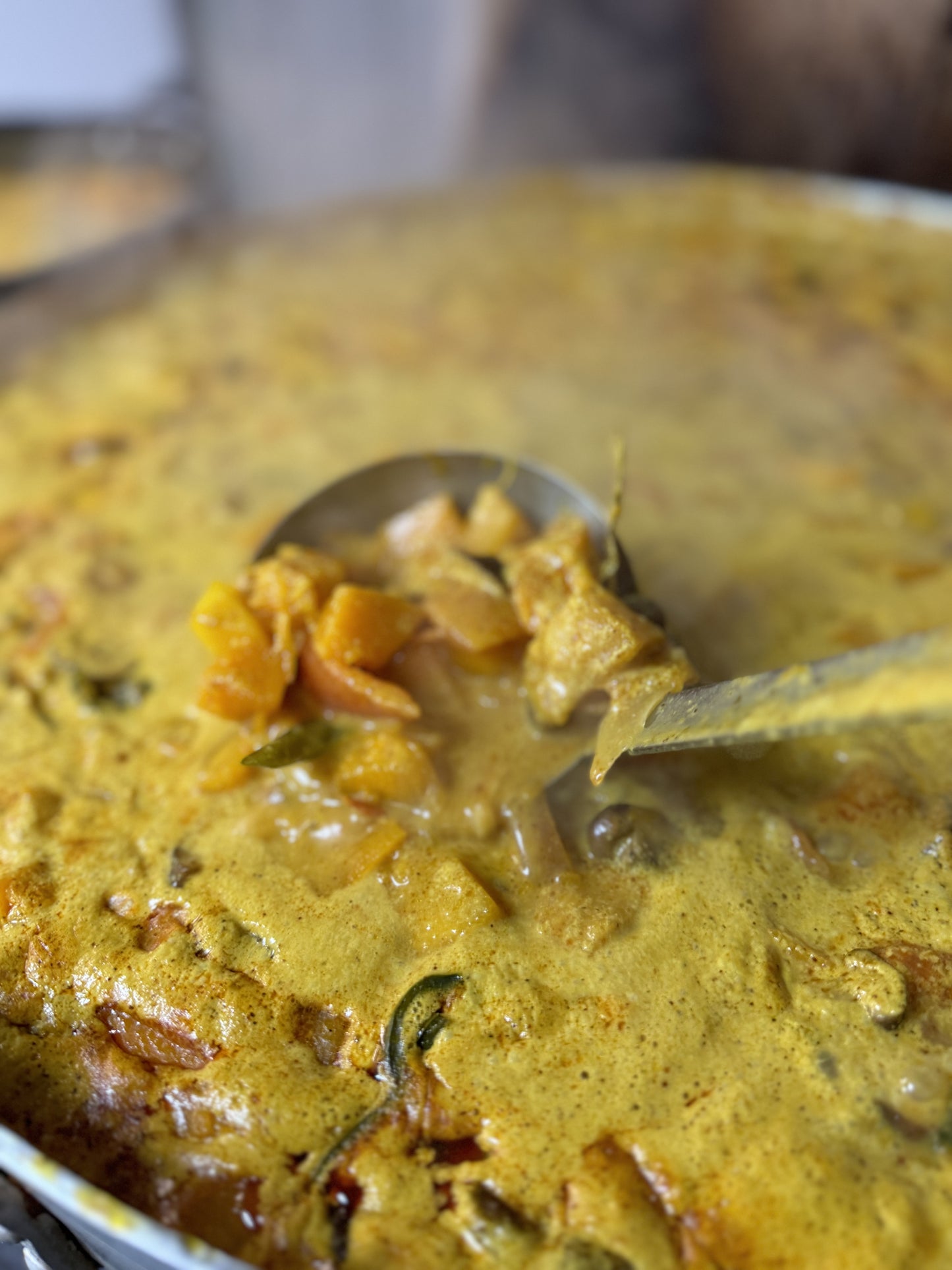 Vegan Red Curry with Kabocha Squash and Organic Rice