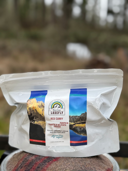 Vegan Red Curry with Kabocha Squash and Organic Rice