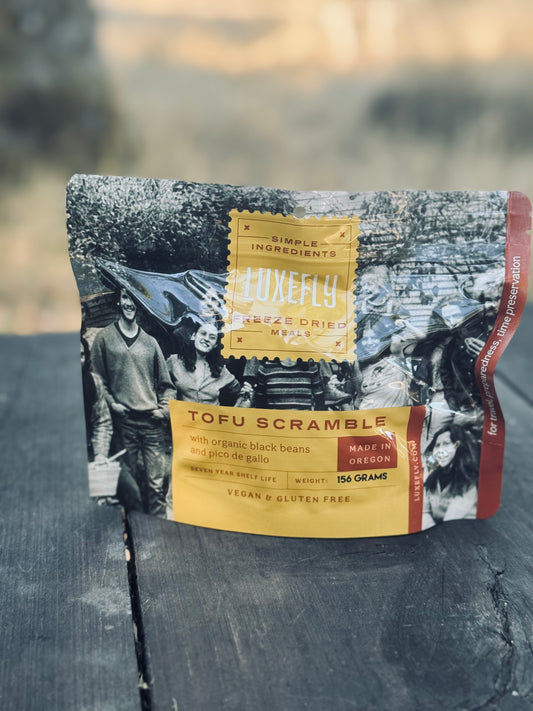 Tofu Scramble with herbs and black beans