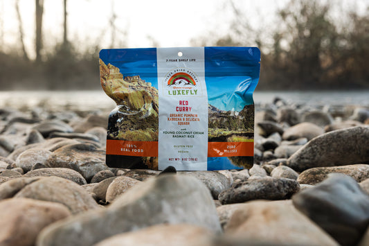 Vegan Red Curry with Kabocha Squash and Organic Rice