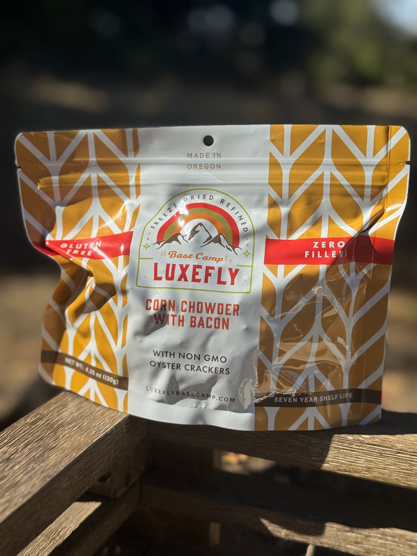 Organic Corn and Bacon Chowder