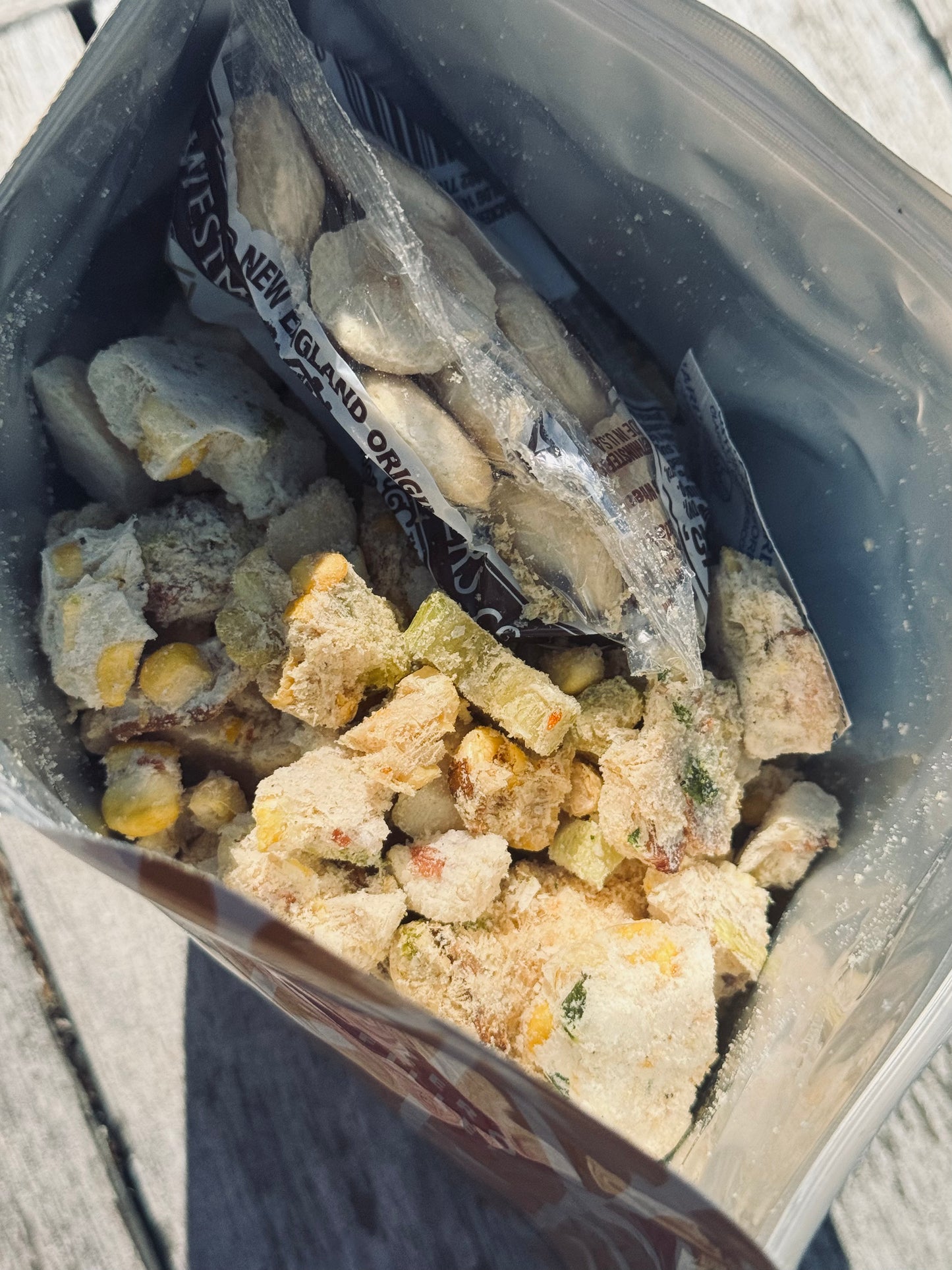 Organic Corn and Bacon Chowder