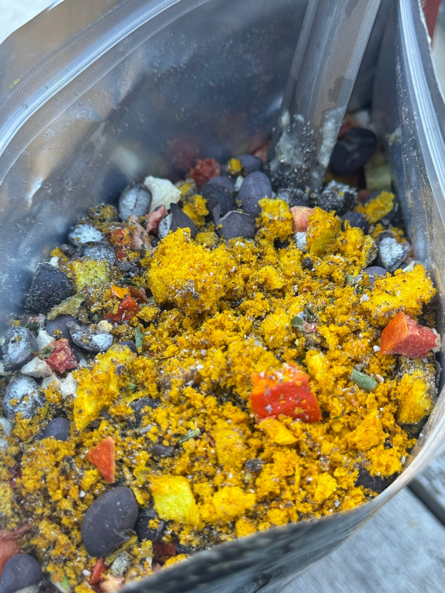 Tofu Scramble with herbs and black beans