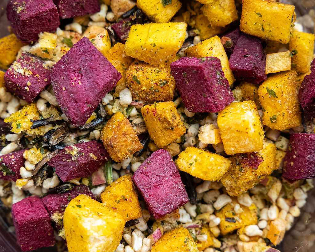 Vegan Roasted Root Vegetables