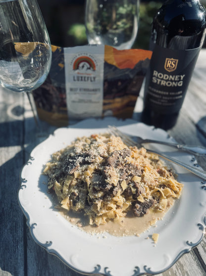 Filet Mignon Beef Stroganoff